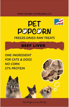 Pet Popcorn - Beef Liver - CL2
