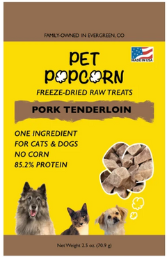 Pet Popcorn - Pork Tenderloin - CL2